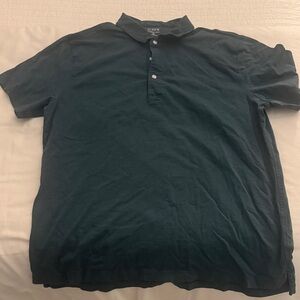 J. Crew Men's Deep Teal Polo Shirt